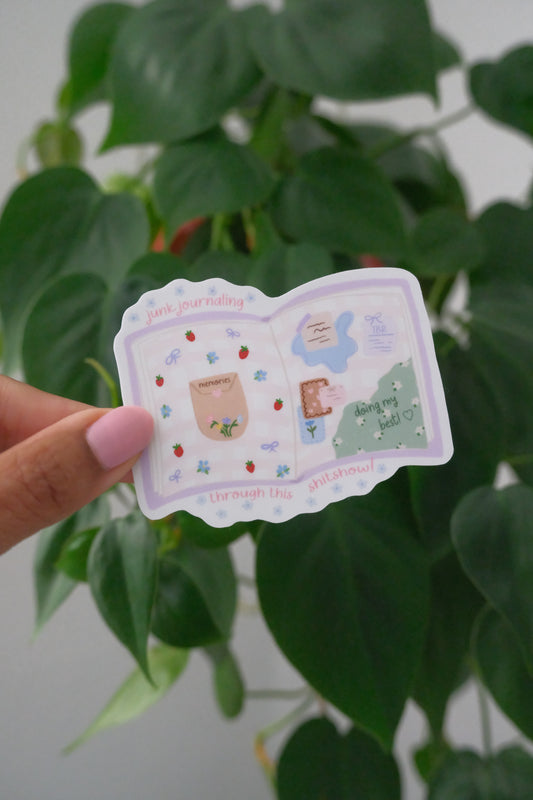 Junk Journaling Sticker