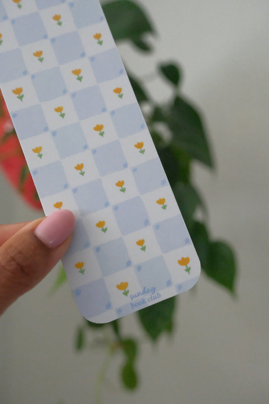 Watercolor Tiles Bookmark