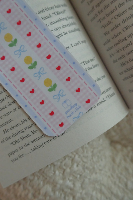 Spring Washi Bookmark