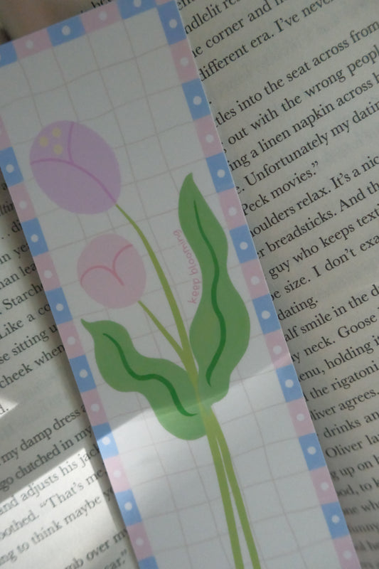 Keep Blooming Bookmark