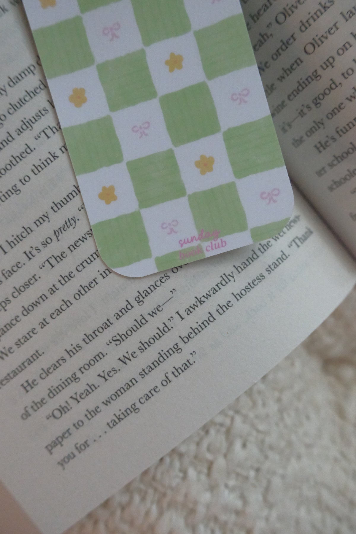 Green Tiles Bookmark