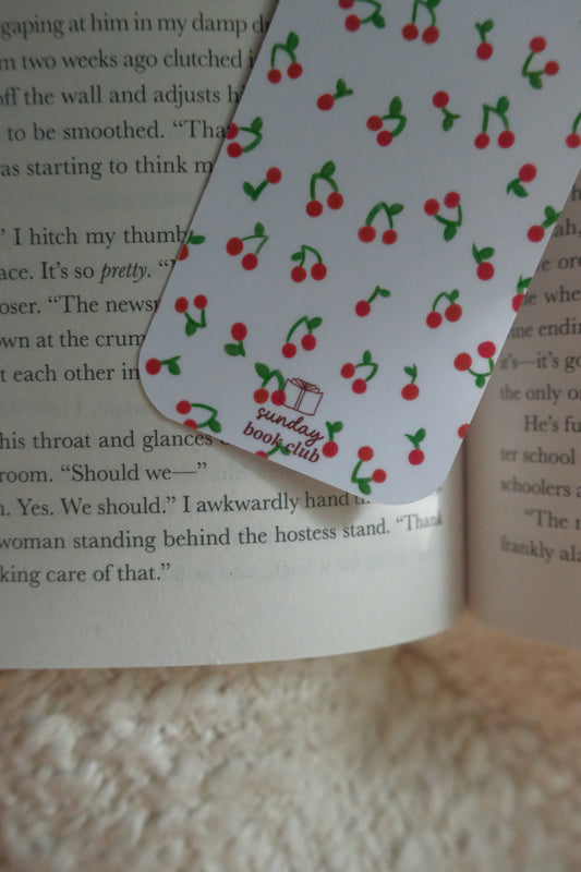 Ditzy Cherries Bookmark
