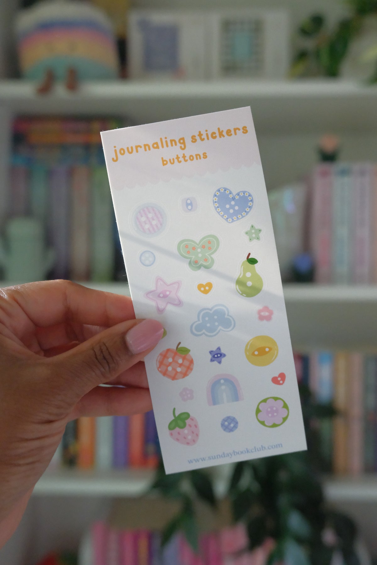 Buttons Sticker Sheet
