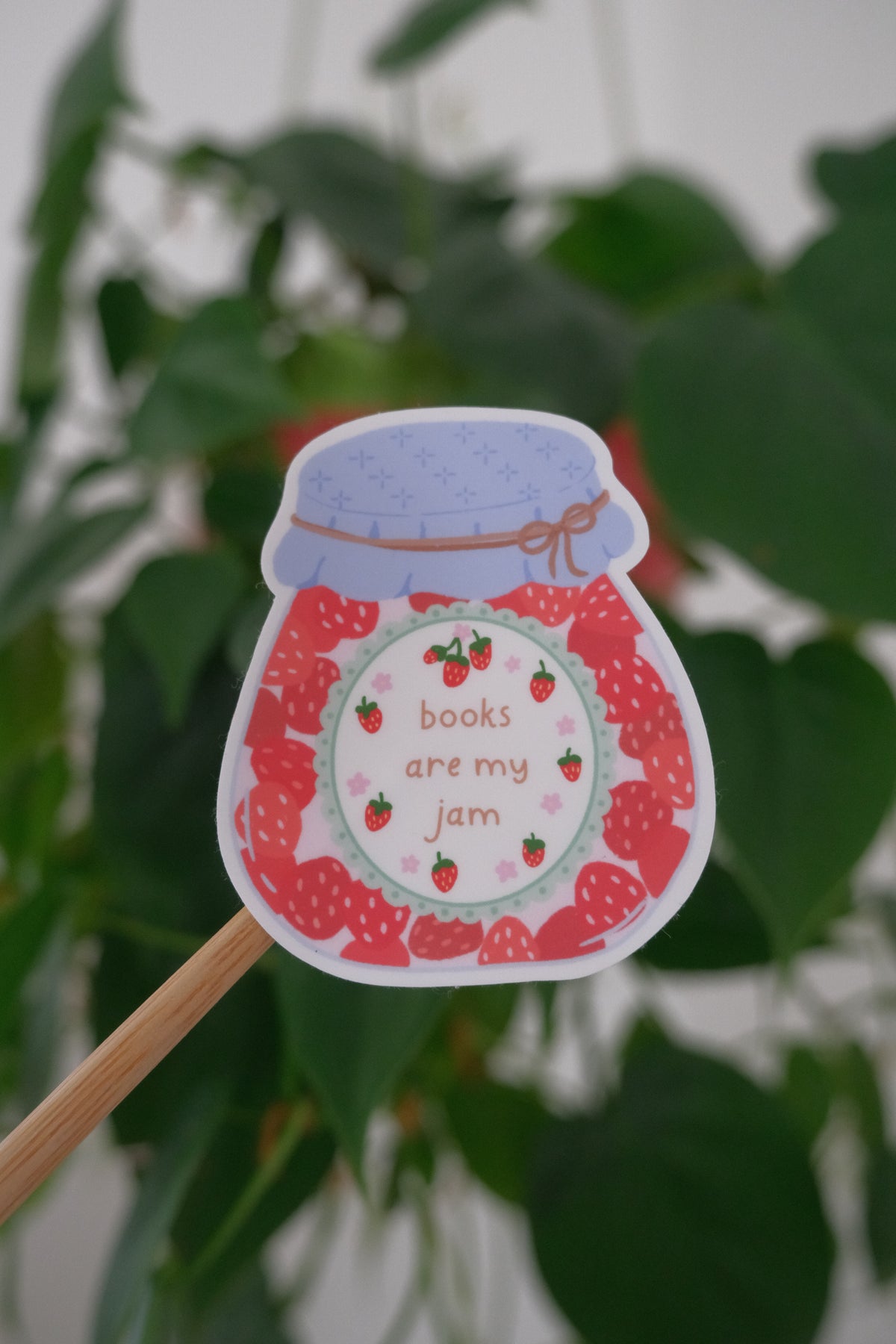 Books are my Jam Sticker