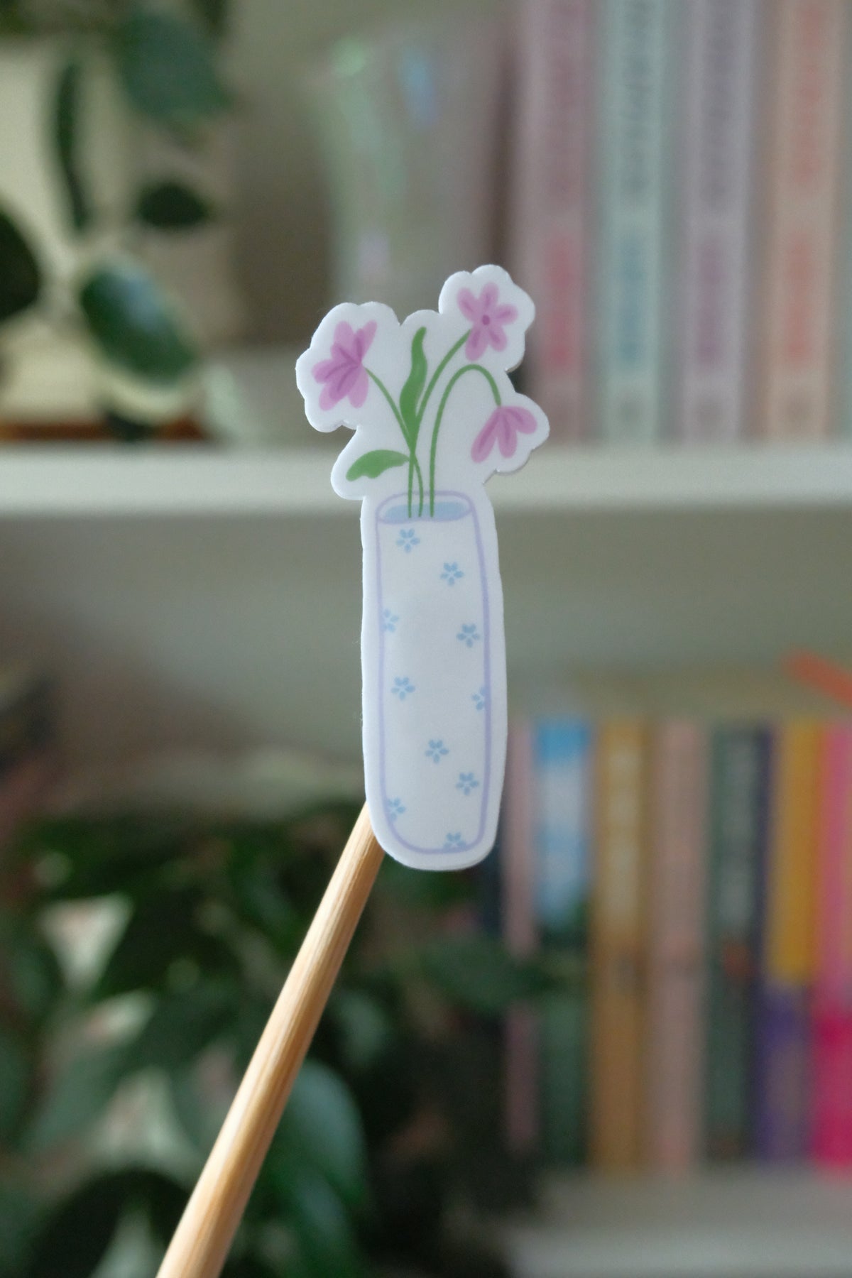 Lilac Wildflowers Sticker