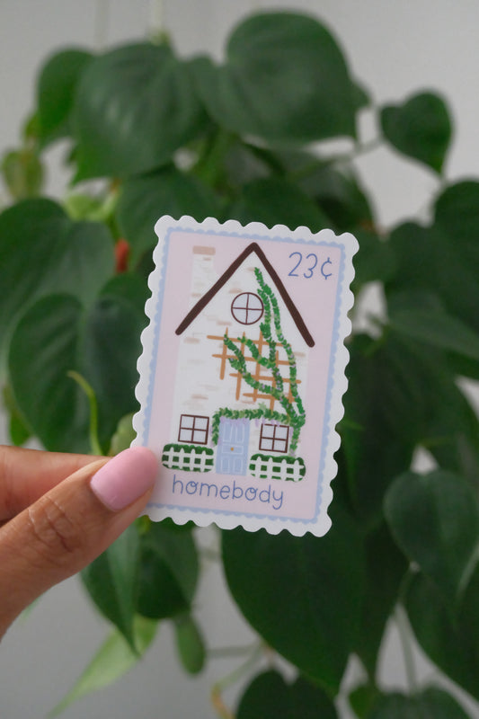 Homebody Stamp Sticker