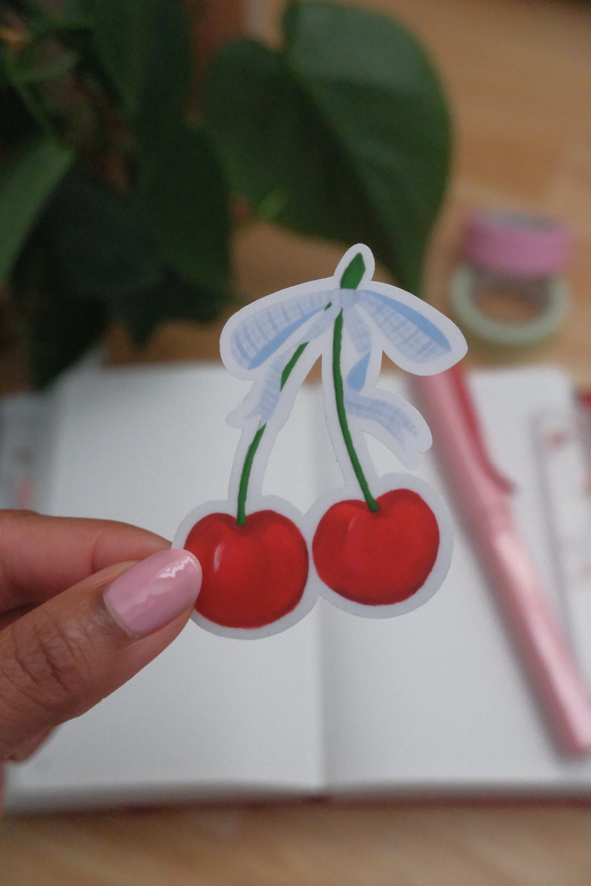 Coquette Cherries Sticker