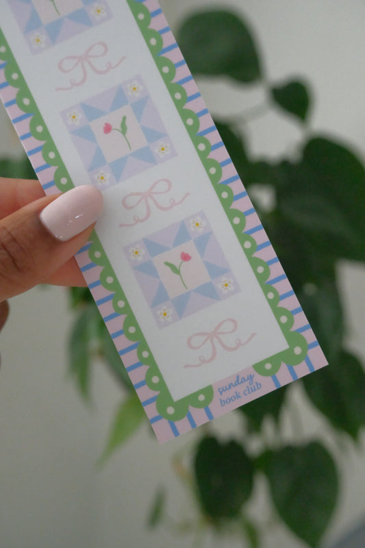 Quilty Stars Bookmark