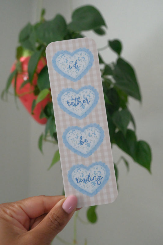 Rather Be Reading Bookmark