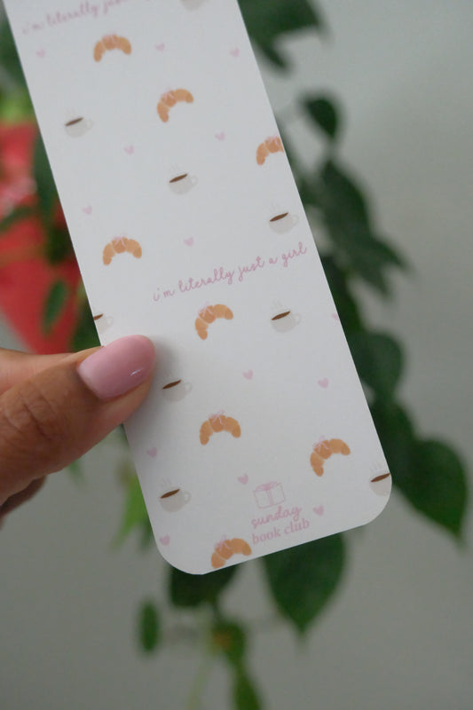 Just a Girl Bookmark