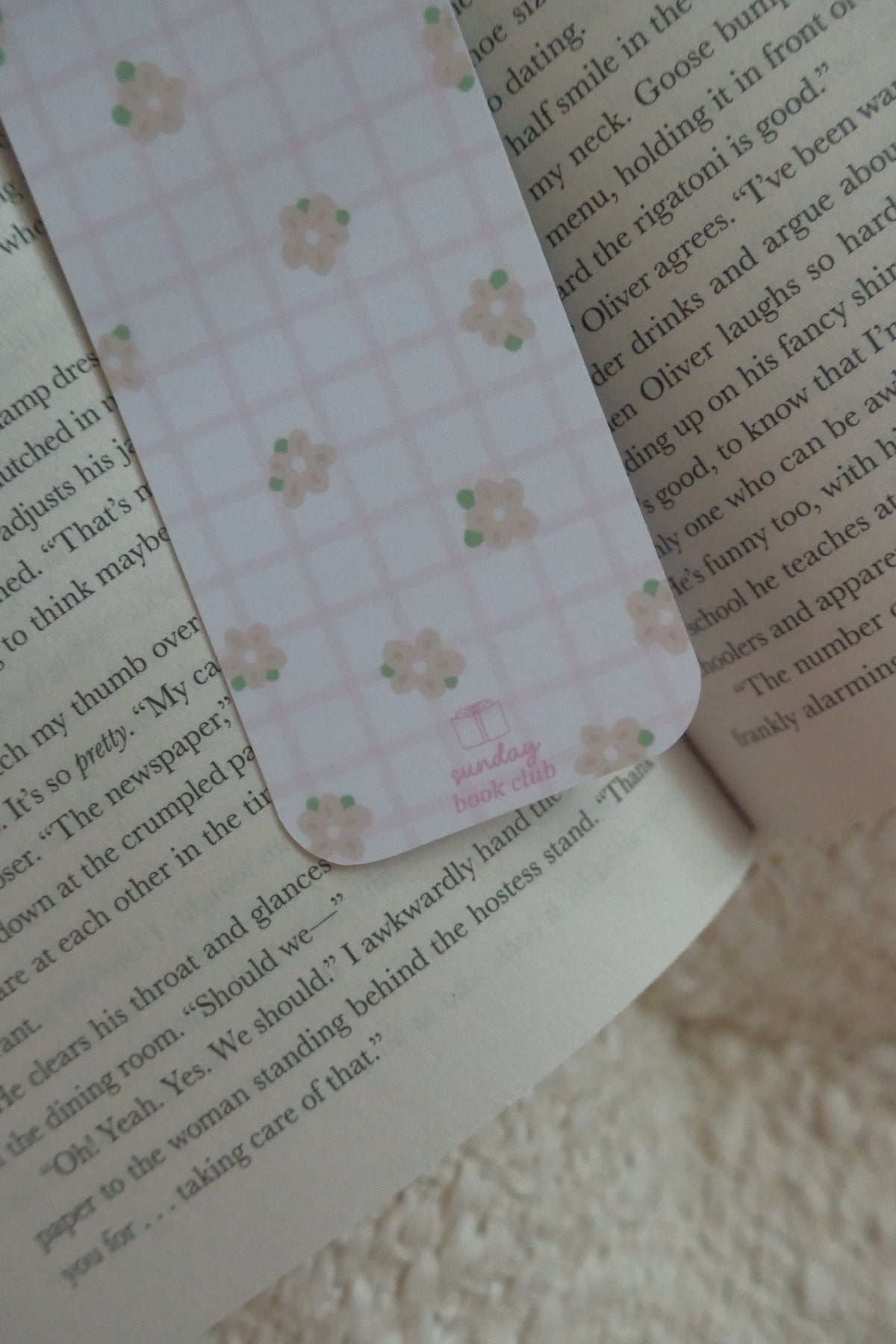 Matcha & Books Bookmark