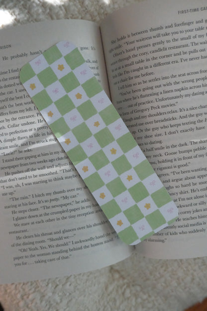 Green Tiles Bookmark