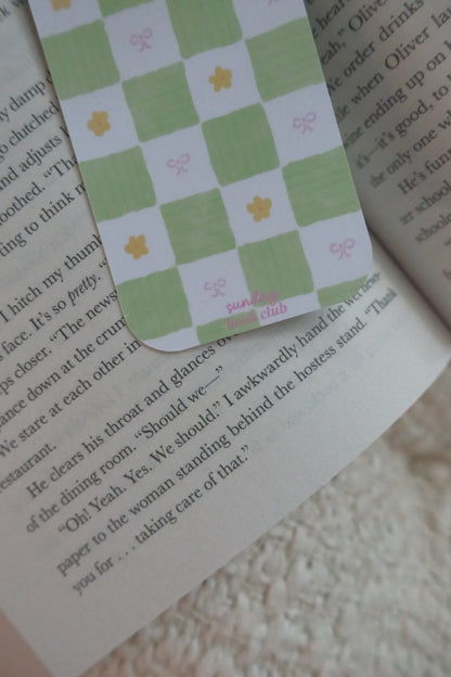 Green Tiles Bookmark