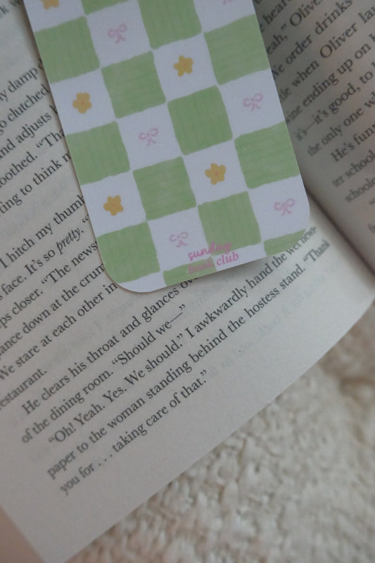 Green Tiles Bookmark