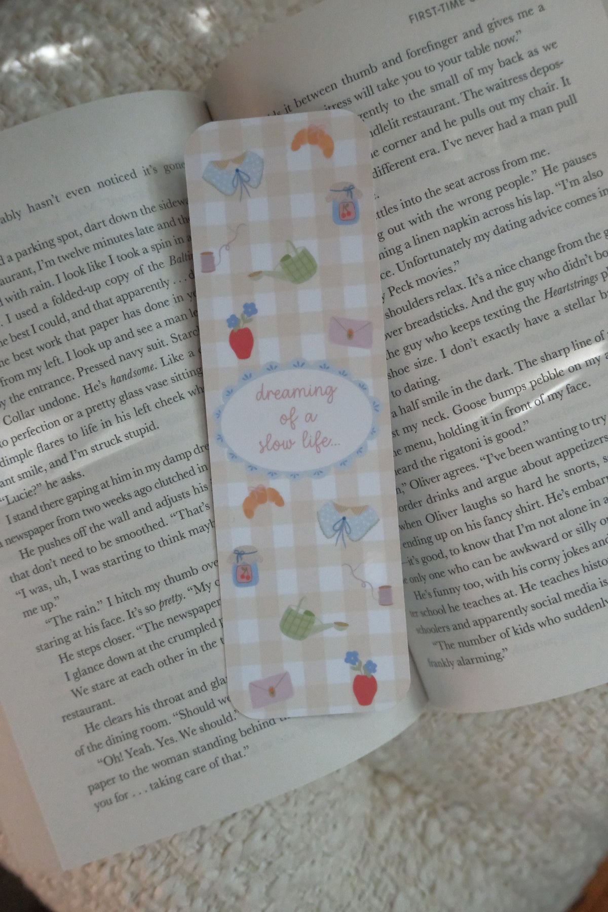 Slow Life Dreaming Bookmark