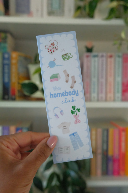 Homebody Club Bookmark