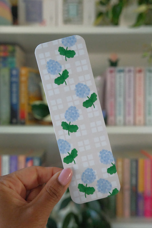 English Hydrangeas Bookmark