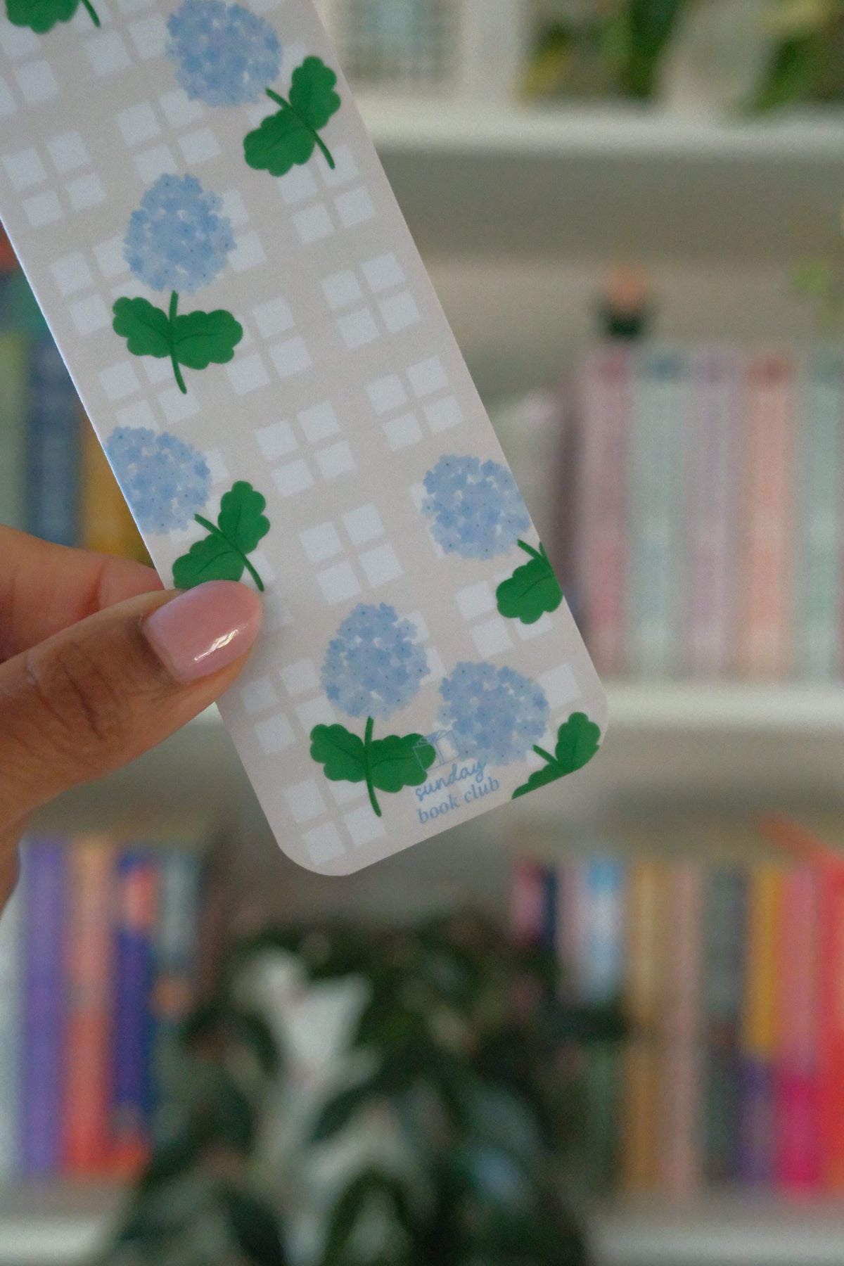 English Hydrangeas Bookmark
