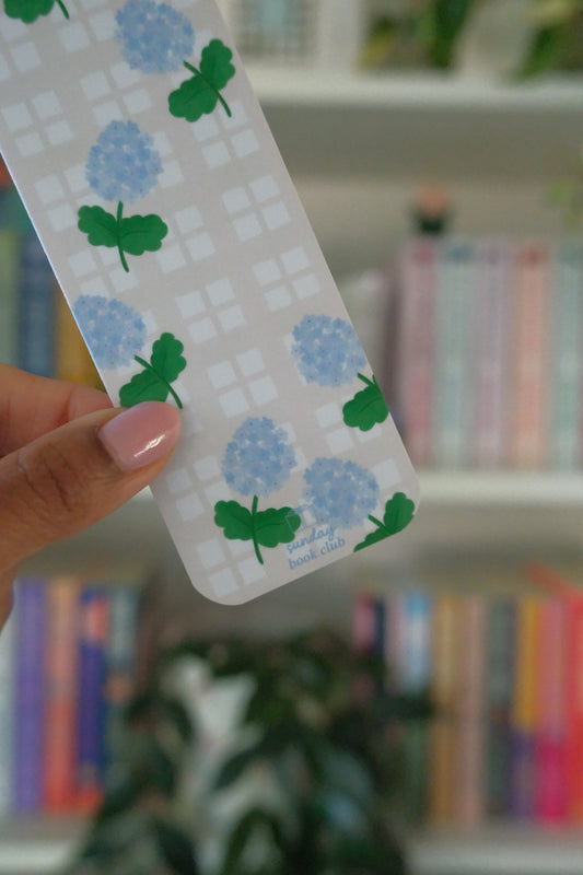 English Hydrangeas Bookmark