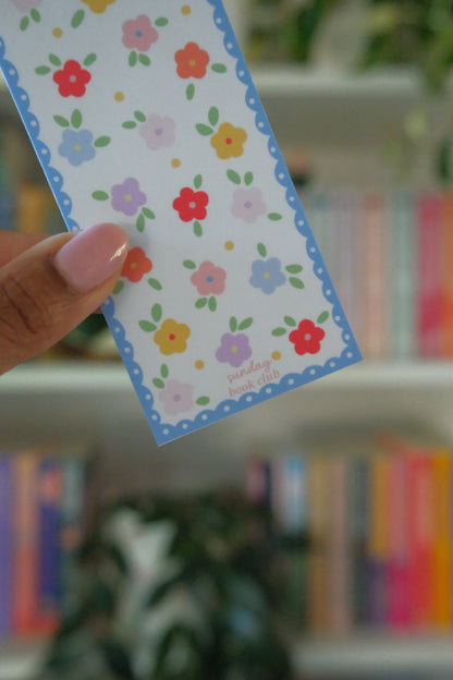 Cottage Florals Bookmark