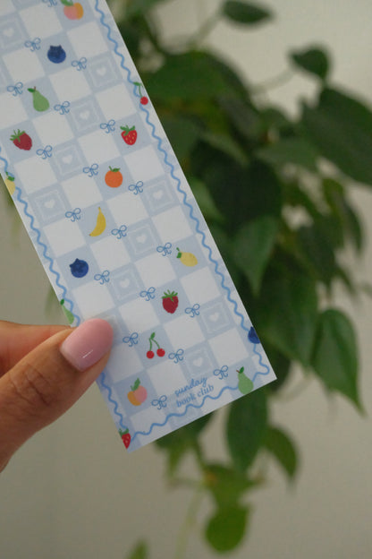 Picnic Fruits Bookmark