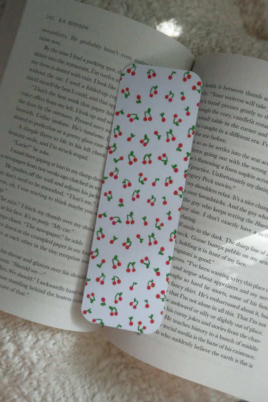 Ditzy Cherries Bookmark