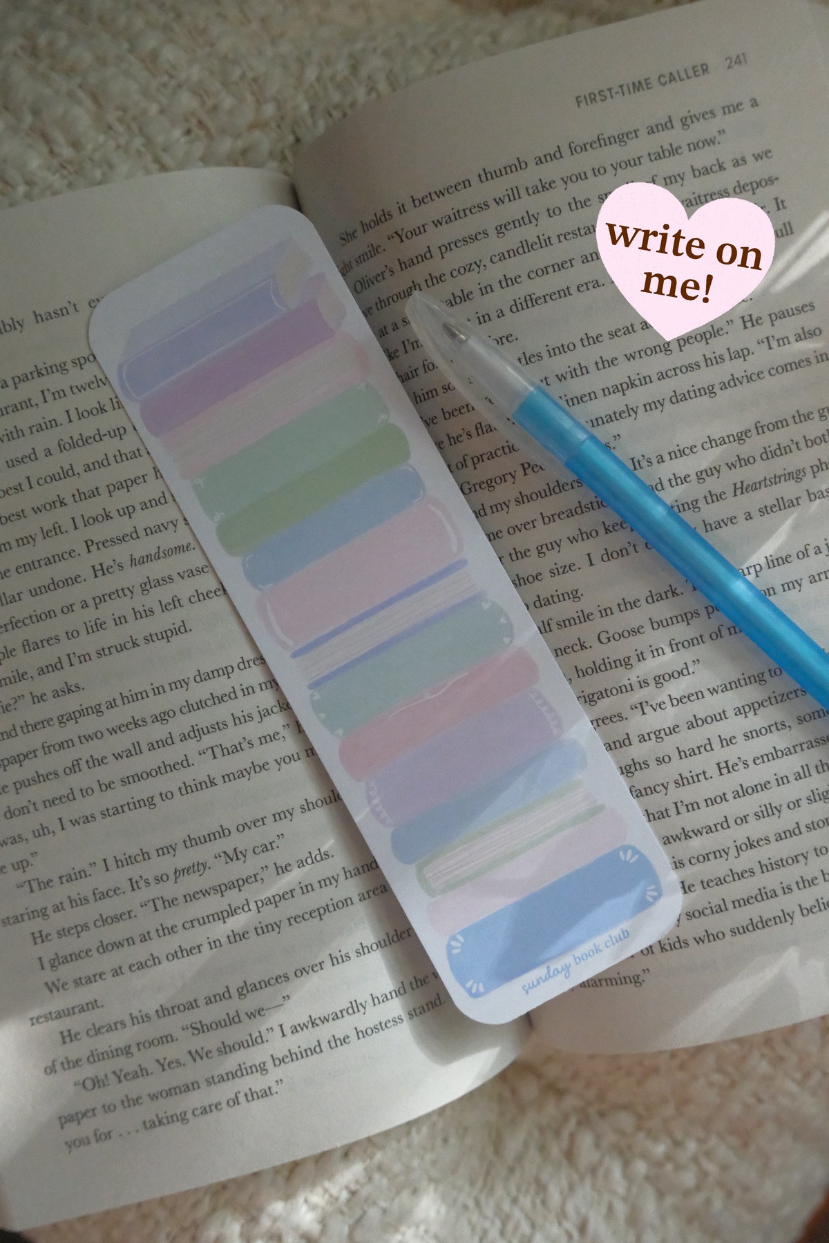 Springtime Tracker Bookmark