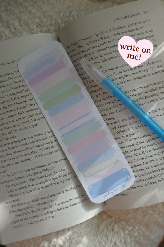 Springtime Tracker Bookmark