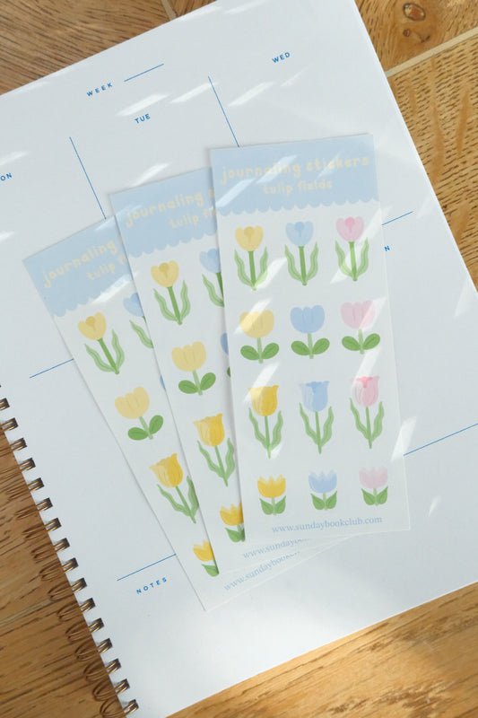 Tulip Fields Sticker Sheet