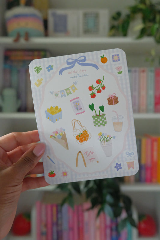 Market Days Sticker Sheet
