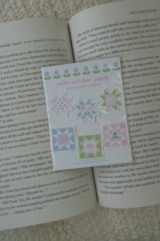 Quilt Stars - Mini Stickers