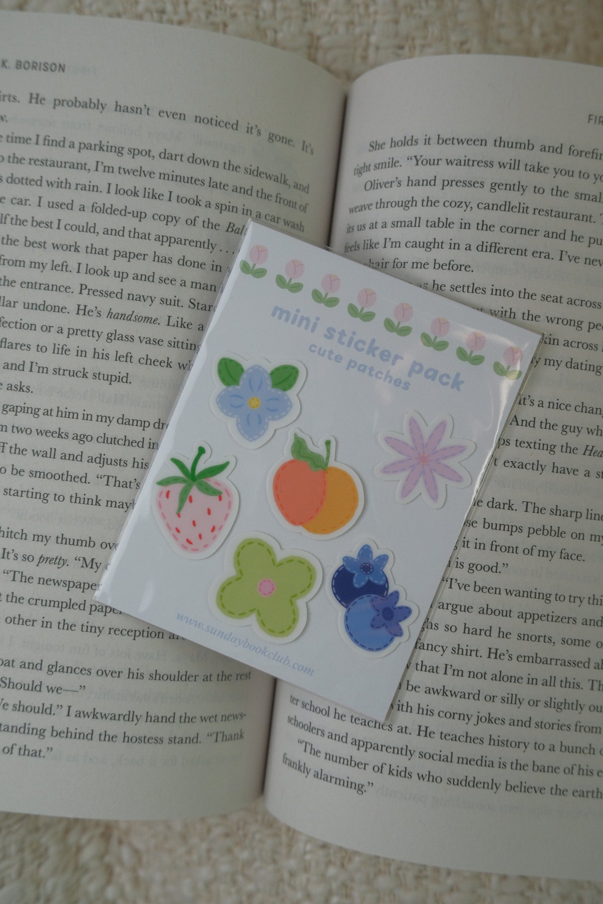 Fruit & Flowers -  Mini Stickers