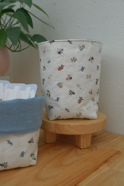 Floral Blooms Bookmark Bucket