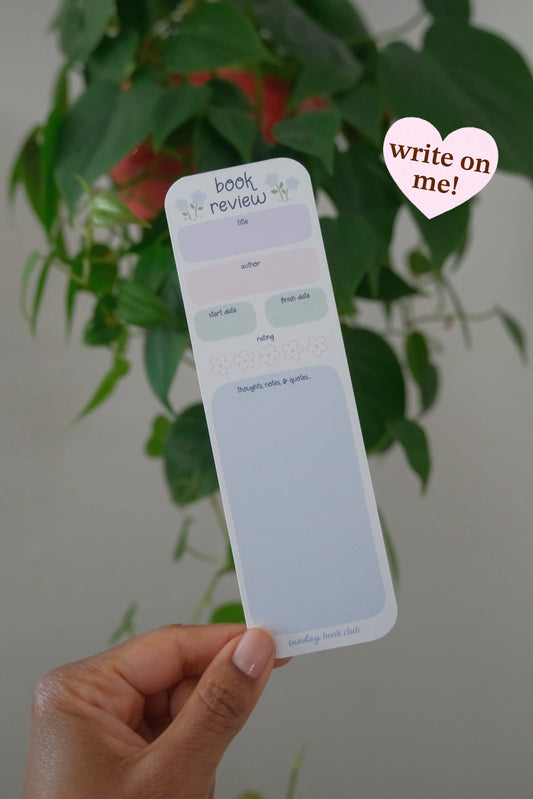 Book Review Bookmark