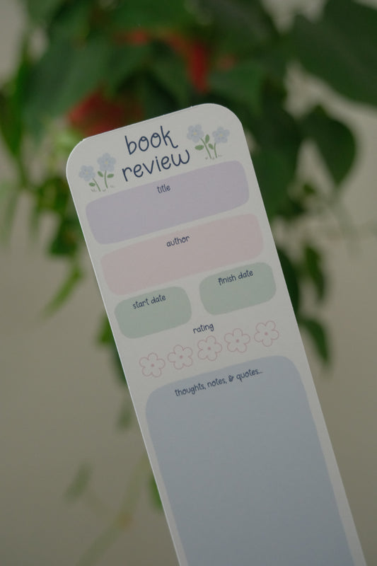 Book Review Bookmark