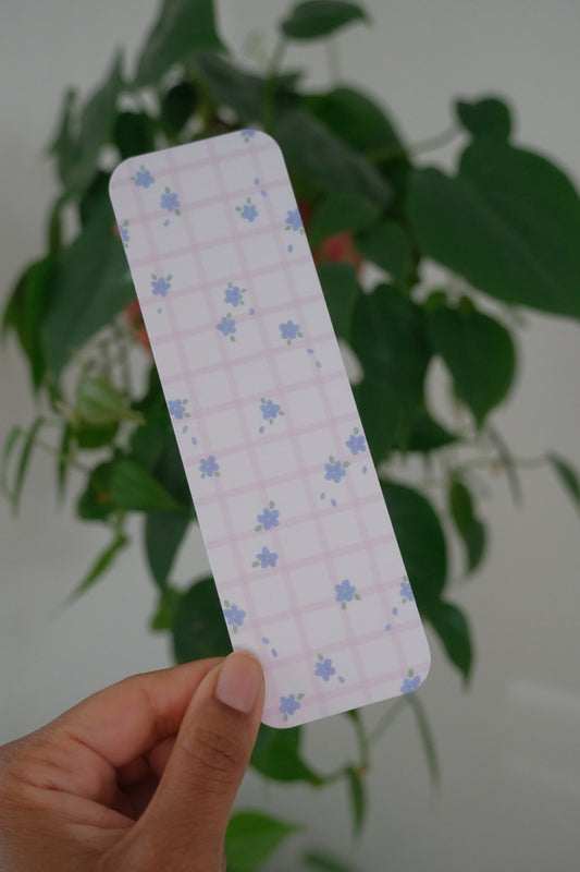 Forget-Me-Not Trellis Bookmark