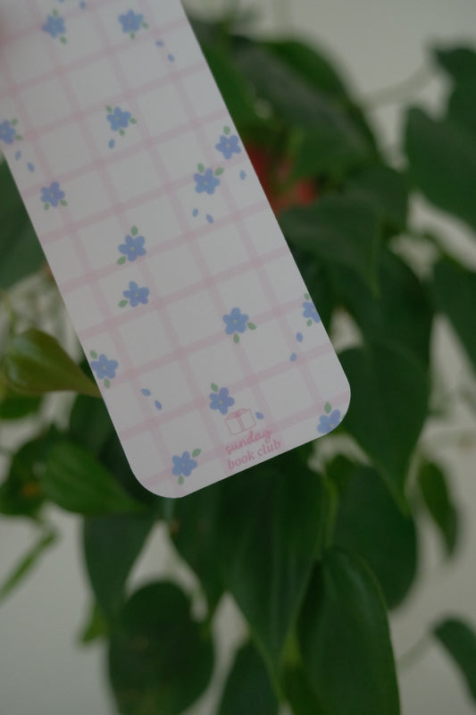 Forget-Me-Not Trellis Bookmark