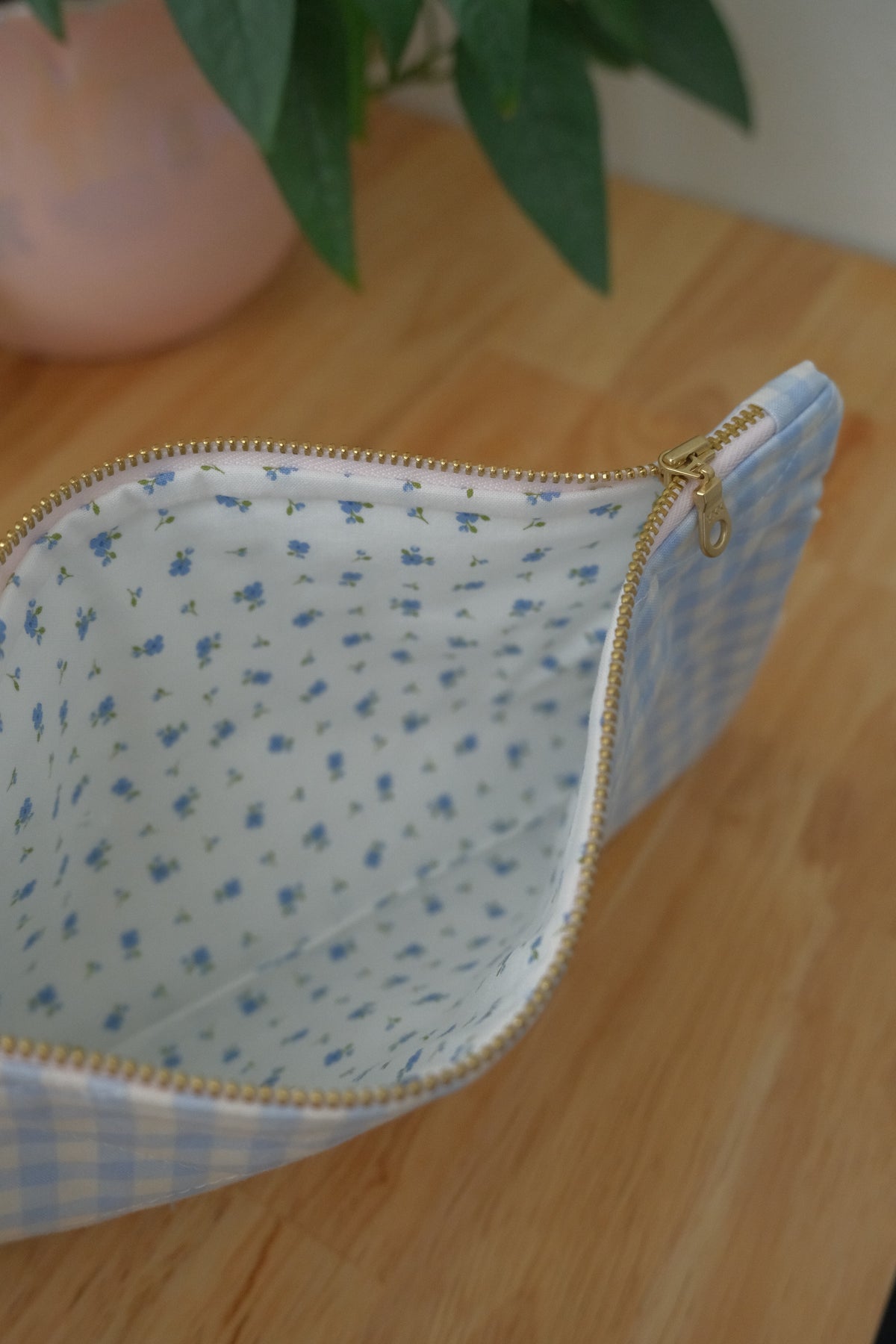 Blue Sky Gingham Annotation Zip