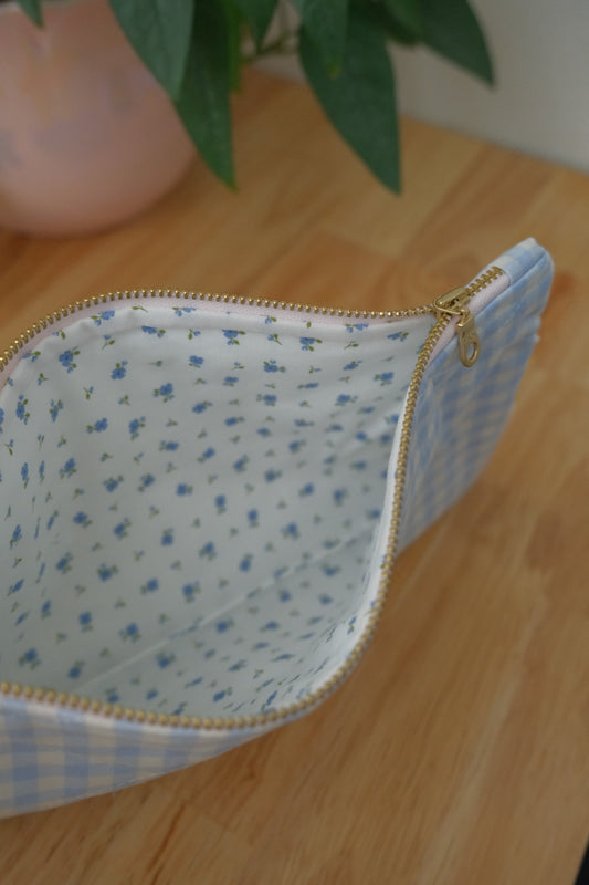 Blue Sky Gingham Annotation Zip
