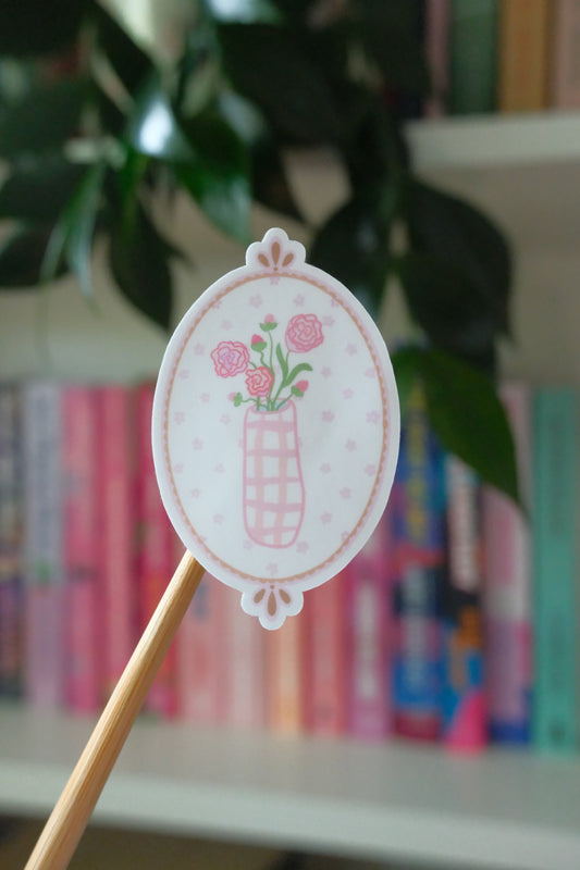 Framed Roses Sticker