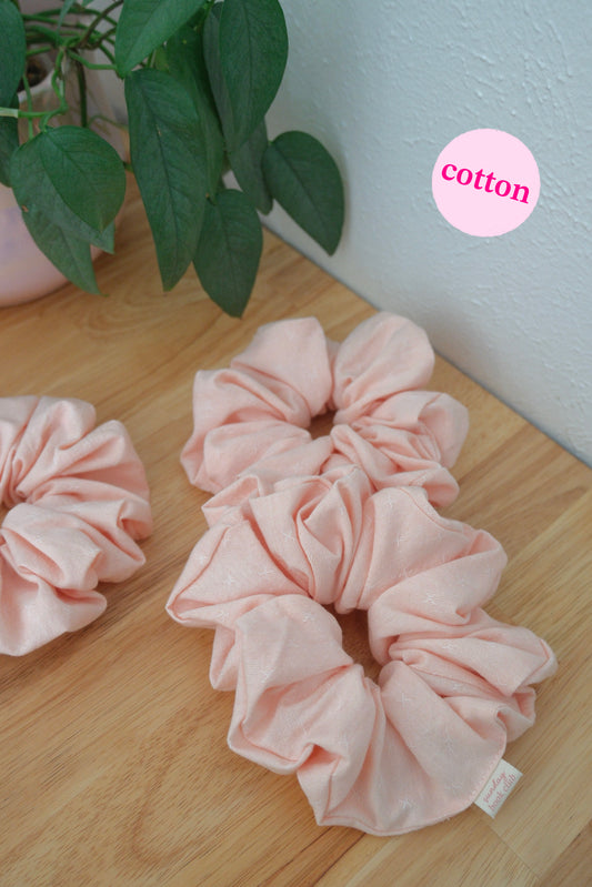 Sweet Peach Scrunchie